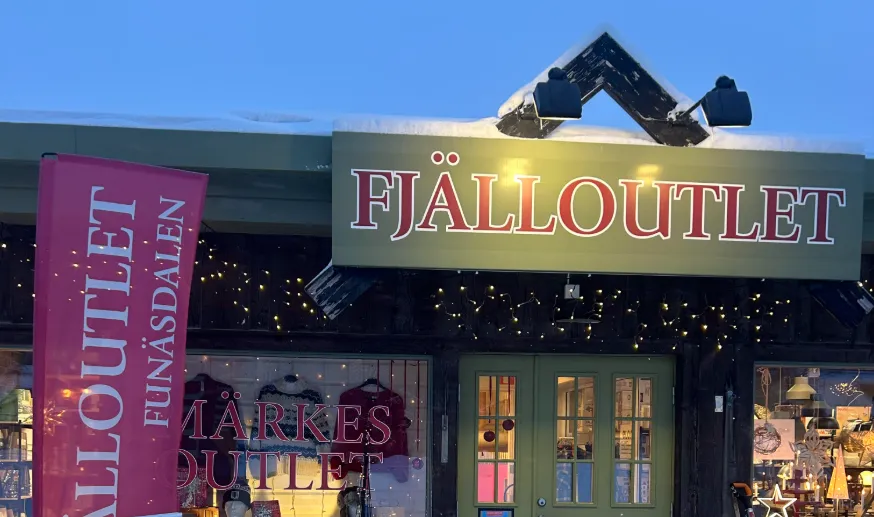 Fjälloutlet i Funäsdalen