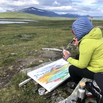 Goda utsikter från toppar och dalar