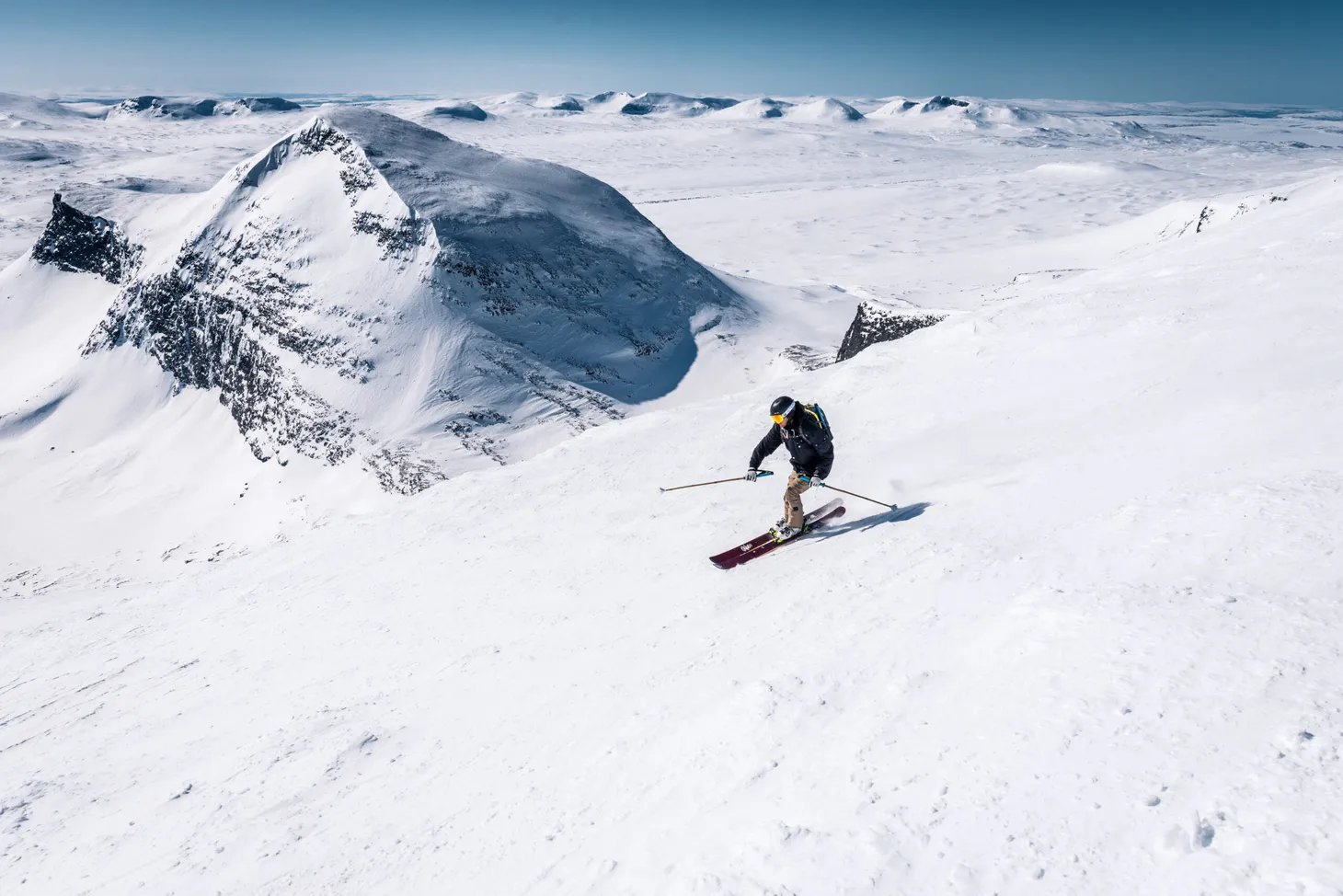 Ramundberget Predikstolen i bakgrunden